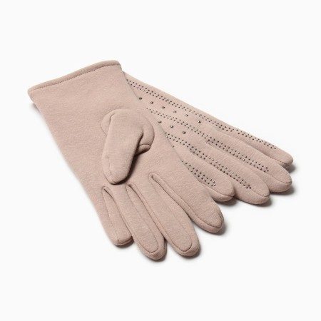 Women's gloves minku "aesthetics", district 23 cm, col. beige-1
