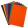 Set for children's creativity A4, 8 sheets color paper + 8 sheets of colored cardboard + 4 sheets white cardboard, "zoo" lion