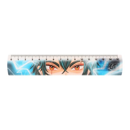 Ruler 15 cm Design Ray "Anime", mix-1