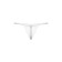 Thongs Open Softline Collection, white color, size S/L