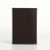 Cover for passport, Textura, brown color