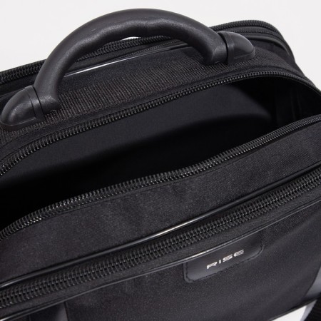 Male bag, rise, black color-7