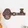 Decorative tree hooks "Key with keys" 2.5x30x15 cm mix