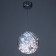 Lamp Bayerlux "Shar" LED 15W 6000K amber glass 25x25x125cm