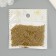 Glass beads 11/0 "metallic. Gold" 10 g