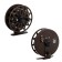 Inertial coil, metal, diameter 10 cm, dark brown color, TL100