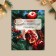 Postcard-Mini “You credited 365 happy days”, grenade and Christmas tree 10.7 x 8.8 cm, New Year