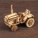 Wooden designer "Mini-tractor"
