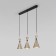 Squirrel Bogate’s Glustin 316/3, E14, 3x60W, 650x650x1200 mm, brass color, black