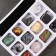 Collection of minerals, 12pcs