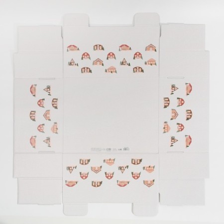 Hyugge folding box, 31.2 x 25.6 x 16.1 cm, New Year-5
