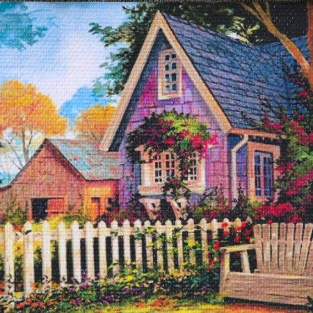 Souvenir Scroll "Village Summer"-2