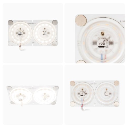 LED 24W 4000K 80LM/W 220V SMD2835 IP20 120*63mm with a lens-10