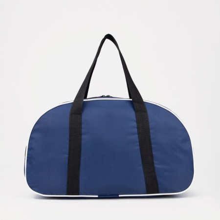 Sports bag with lightning, external pocket, long belt, blue color-1