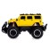 Radio -controlled jeep "Hamer", works on batteries, yellow color