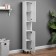 Bathroom Punnel "Vega 2400" White, 24 x 30 x 181 cm