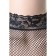 Candy Girl costume with a lace collar, black color, size OS