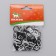 Gum for animals of high strength, set of 100 pcs, Mix black and white