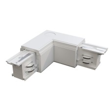 The internal corner Connector for the Technical TRA005CL-31W-R PAY STRECK system, 9.9x9.9x3.2 cm, white color