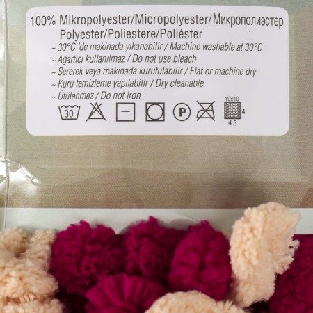 Yarn "Puffy More Plus" 100 % micropoliester 11m/250g (8011)-3