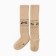 Golphs for children from Mongolian wool, beige color, 5-7 years old