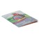 Cardboard of color two -way A4, 6 sheets, 6 colors "chamomile", 200 g/m², with a pattern