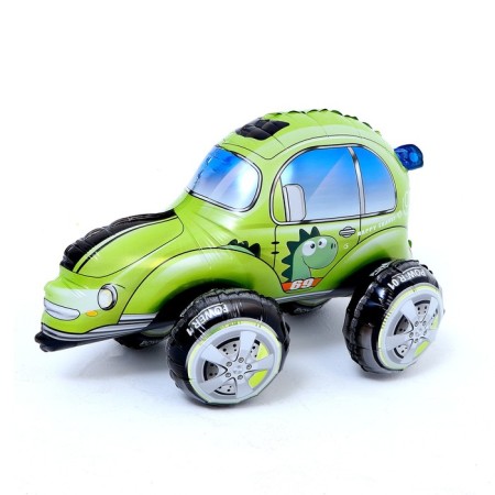 Foil ball 26 "" Jeep with Dino ", the color is green, under the air