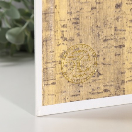 Safe Brush tree "How to earn a billion" (leatherette) 22x16x7 cm-2