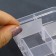 Organizer for decor, mobile cells, 8 cells, 10.5 × 7 × 2.4 cm, the color is transparent
