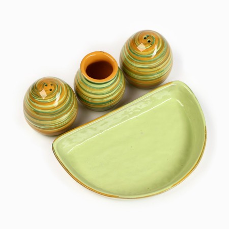 Set for spices "Premium Trio" Solonka+List of toothpicks, Vitamink-4