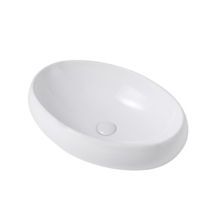 ABBER Bequem AC2102 sink, invoice, 600x405x155 mm, white
