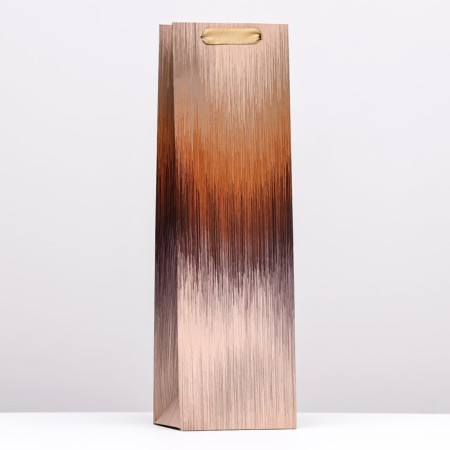 Package for the bottle "Aventurine", bronze, 12 x 40 x 10 cm