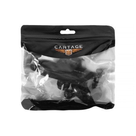 Cartage phone holder to a deflector, selfless 6-9.5 cm, black-5