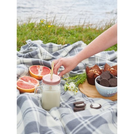 Wales panel, size 150x200 cm, gray color