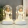 Souvenir Polystone Light "Angel Girl in a White Dress" mix 10.2x10.5x16 cm