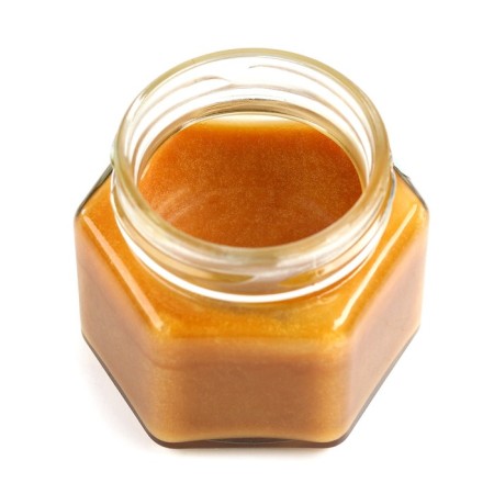 Creamy honey "Kedarovitsa", with cedar stones, 120 g.-3
