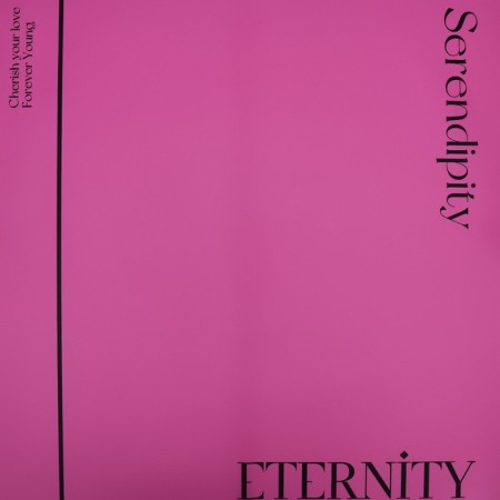 Film for flowers matte, "steady eternity", 57x57cm, fuchsia, 65 μm-2