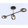 Suspended Ambrella Traditional Loft TR8229, E27, black color, bronze