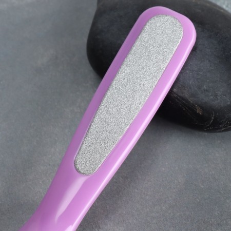 Feet trips, metal, with a file on the handle, 17 cm, color mix-1