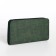 Women's wallet with lightning, green color