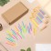 Candles for the cake "Neon", 14 cm, 30 pcs, multi -colored