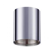 Lamp of the overhead Novotech. Unite, 50W, GU10, 100x80x80 mm, chromium color