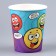 A single -single -paper glass "Smiles", 250ml