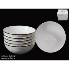 Set of Lenardi Laguna Saladniki, D = 18 cm, 6 pcs
