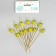 Skewers "pineapple", in a set of 12 pieces