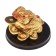 NECKE Gold "Toad on ingots" 7.5 x 6 x 5.5 cm