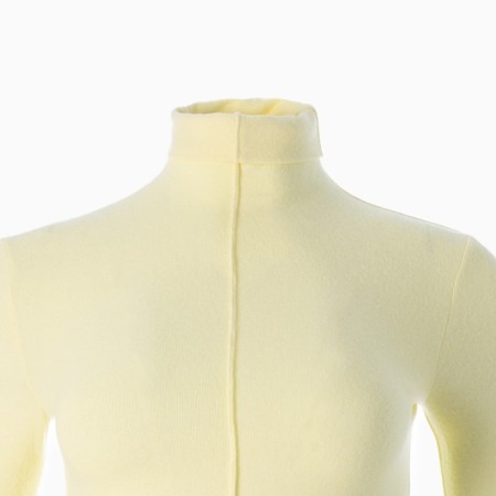 Women's turtleneck, lime color, size 44-6