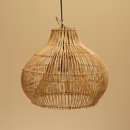Ceiling Lamp from a rattan "Handra", 1 × 120 W, E27, 40 × 40 × 35 cm-2