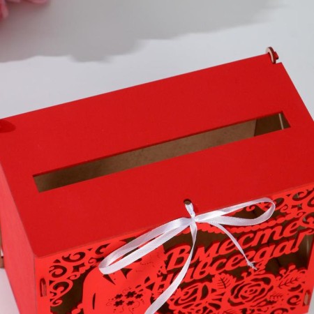 Family Bank "Together Forever", 24x14x20 cm, red-2