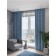 Decofest "Aron" curtain, size 200x270 cm, velor, blue color